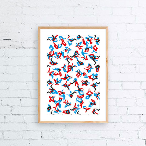 Sérigraphie Motif n° 12